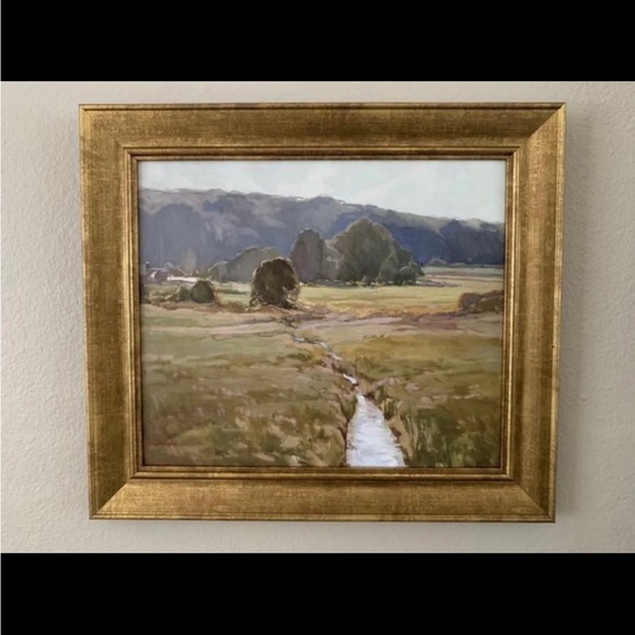 Studio McGee 16”x14” Summer pasture Framed Canvas Wall art - Picture 6 of 6